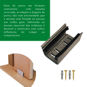 Ver mais imagens de Kit Porta Madeira 1,00x2,10m Primer + Trilho Correr 2,00m Natural + Brinde