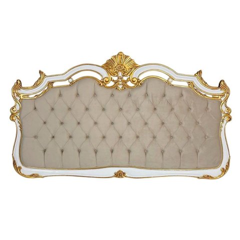 Cabeceira de Cama Casal Imperial Estofada com Capitonê 160x200cm