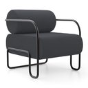 Ver imagem 5 de Kit 02 Poltronas Decorativas Orgânica Living Miska Veludo Cinza - Desk Design