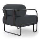 Ver imagem 7 de Kit 02 Poltronas Decorativas Orgânica Living Miska Veludo Cinza - Desk Design