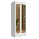 Ver imagem 1 de Guarda-roupa Modulado 2 Portas com Espelho 2 Gavetas 1 Cabideiro Branco Neo Madesa