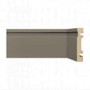 Ver imagem 2 de Rodapé de MDF 7CMX15MMX2,40m com Friso 702 Cinza/Frisado Moldufama