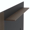 Ver mais imagens de Rack com Painel Ripado para Tv até 70 Polegadas 2 Gavetas Grécia 180cm