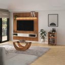 Ver imagem 7 de Painel Tv 75 Pol Mesa de Centro e Aparador Bar Bbo3 Cinamomo Arly