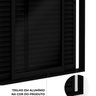 Porta Balcão de Alumínio de Correr Lateral 3 Folhas Móveis 215x160cm Lucasa Ideale - 4