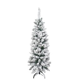 Arvore Slim com Neve Branca Moscou 1,2m - 1