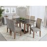 Conjunto Sala de Jantar Mesa com 6 Cadeiras Julia Louise - 1