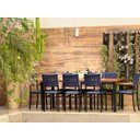 Ver imagem 2 de Conjunto Mesa 8 Caderias Área Externa 2,0x0,90m Brisa Náutica - Solara Móveis