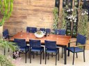 Ver imagem 1 de Conjunto Mesa 8 Caderias Área Externa 2,0x0,90m Brisa Náutica - Solara Móveis