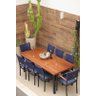 Conjunto Mesa 8 Caderias Área Externa 2,0x0,90m Brisa Náutica - Solara Móveis - 3
