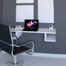 Mesa Escrivaninha Suspensa Homeoffice Slim__01_70cm - 1