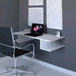 Mesa Escrivaninha Suspensa Homeoffice Slim__01_70cm - 2