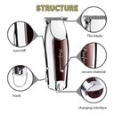 Ver imagem 2 de Maquina Acabamento Cabelo Barba S/fio Kemei 9163