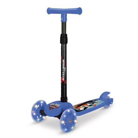 Patinete 3 Rodas Azul Etilux Etitoys
