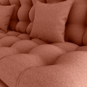 Ver imagem 3 de Sofa Cama 2 Lugares 185 Cm Duda Tecido Pompeia G500 Terracota Milani Store