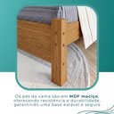 Ver imagem 5 de Cama Casal Pérola 100% MDF Mais Móveis