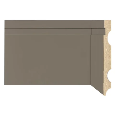 Rodapé MDF Frisado 15cm x 2,40m 1502 Moldufama