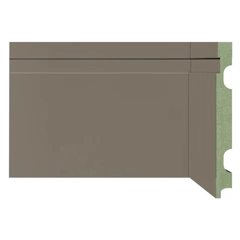 Rodapé MDF Frisado 15cm x 2,40m 1502 Moldufama