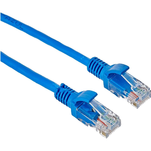 Cabo Rj-45 Macho + Rj-45 Macho 10m 6 Cca 568b Azul