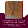 Guarda-Roupa 100% Mdf 6 Portas 6 Gavetas Istambul - 9