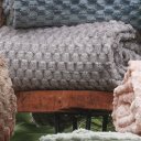 Ver imagem 1 de Manta Cobertor Flannel Brushed Casal 1,80m X 2,30m Cinza