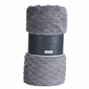 Ver imagem 2 de Manta Cobertor Flannel Brushed Casal 1,80m X 2,30m Cinza