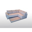 Ver imagem 3 de Sofá de Canto Sfc_mm 09 com Mola Ensacada que Se Transforma em Sofá Cama de Casal Resistente e Confo