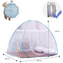 Ver imagem 1 de Mosquiteiro Tenda Cama Solteiro Dobrável Pratico e Portátil