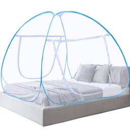 Mosquiteiro Tenda Cama Solteiro Dobrável Pratico e Portátil - 3
