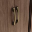 Ver imagem 5 de Armário Multiuso 2 Portas 6 Prateleiras Happy Espresso Móveis