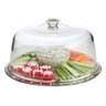 Boleira Porta Bolo,tortas,petisqueira de Vidro 5 em 1 com Suporte e Tampa de Vidro Ruvolo Monaco - 4