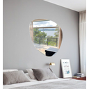 Ver imagem 3 de Espelho de Vidro 80cm Vertical Decorativo Banheiro Sala Casa