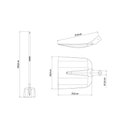 Ver imagem 2 de Pá Quadrada Tramontina 480-00 Aço com Cabo de Madeira 120 Cm