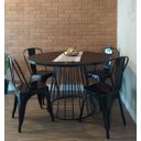 Ver imagem 3 de Mesa Redonda Estilo/Modelo Industrial (1,20 x 1,20)