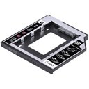 Ver imagem 1 de Adaptador Caddy para Hd ou Ssd Gaveta Dvd Notebook Ac-95