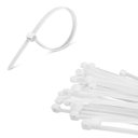 Ver imagem 3 de Abraçadeira de Nylon Branca 2,5x150mm Enforca Gato 1000 Unid