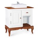 Ver imagem 1 de Gabinete para Banheiro 1 Porta 1 Gaveta com Cuba Dália 3064