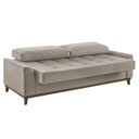 Ver imagem 3 de Sofá Cama Retrátil Alegra 3 Lugares 224cm