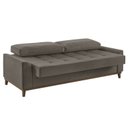 Ver imagem 3 de Sofá Cama 3 Lugares 224cm Alegra Estofart