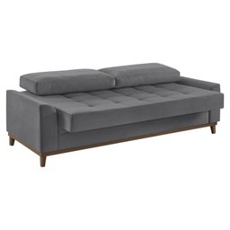 Sofá Cama Retrátil Alegra 3 Lugares 224cm  - 3