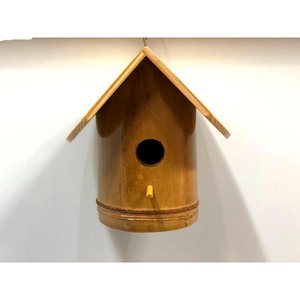 Ninho Casa de Bambu Gigante Pássaros Canários Artesanato