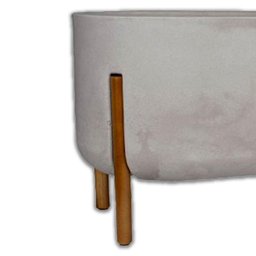Floreira 66cm Decore Cimento Queimado Jfcdcq66 Japi - 2