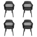 Ver imagem 1 de Kit com 4 Cadeiras Mena para Sala de Jantar