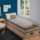 Ver imagem 3 de Cama Box com Colchão Solteiro Americano Molas Tecnopedic Revolution Castor 96x203