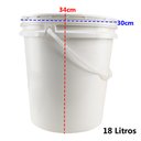 Ver imagem 2 de Ratoeira Armadilha Com Balde 18 Litros Pega Rato Camundongo Ratazana Resistente Reutilizavel