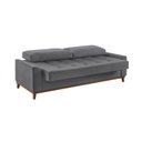 Ver imagem 3 de Sofá Cama Retrátil Alegra 3 Lugares 224cm