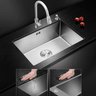 Cuba Pia Aço Inox Quadrada Cozinha Gourmet com Acessório 60x45 - Brinovar - 7