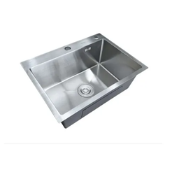 Cuba Pia Aço Inox Quadrada Cozinha Gourmet com Acessório 60x45 - Brinovar - 1