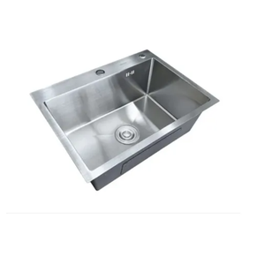 Cuba Pia Aço Inox Quadrada Cozinha Gourmet com Acessório 60x45 - Brinovar