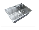 Ver imagem 1 de Cuba Pia Aço Inox Quadrada Cozinha Gourmet com Acessório 60x45 - Brinovar